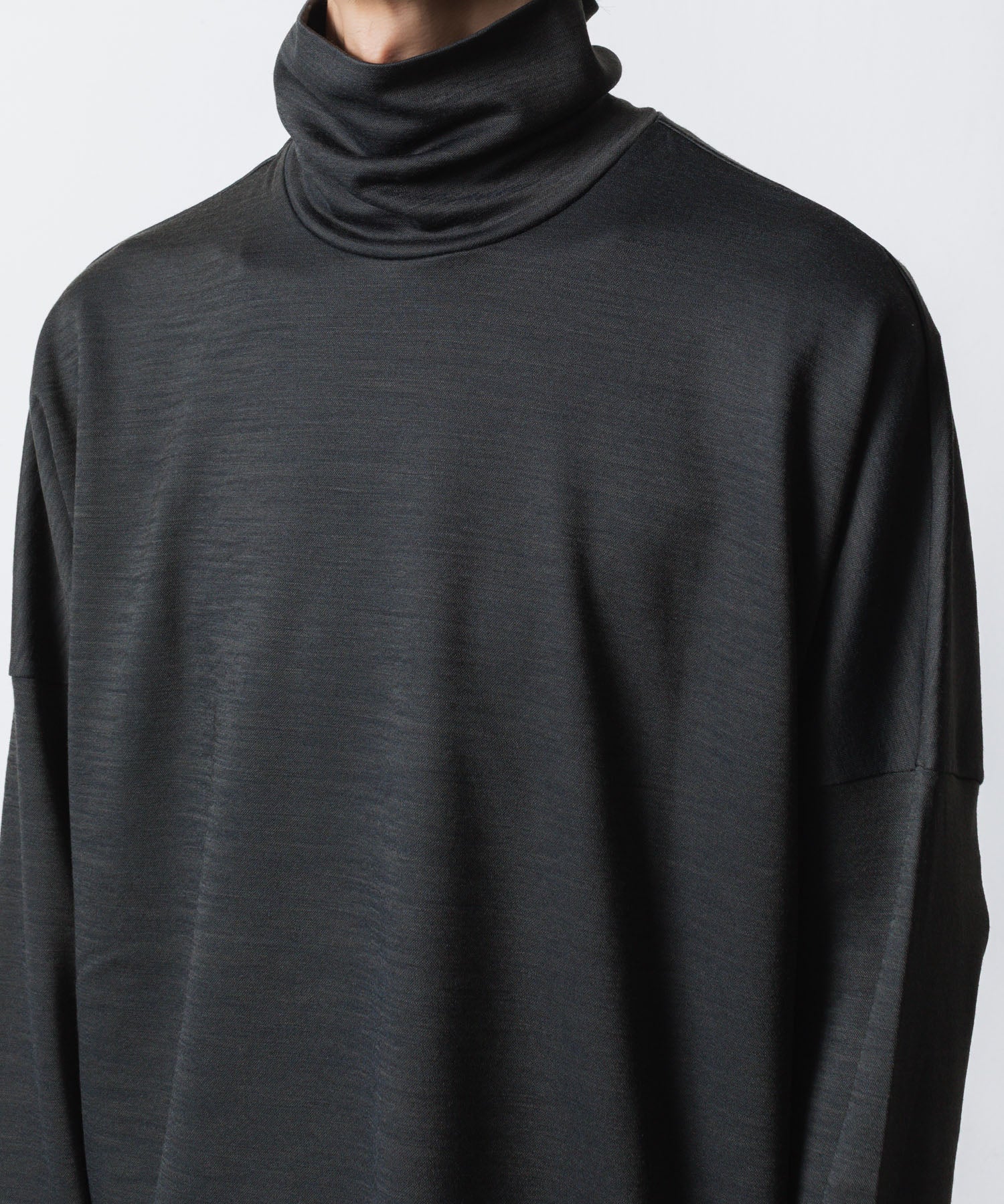 ATTACHMENT / EXCLUSIVE ITEM アタッチメントのWO/NYスムース ハイネックカットソー L/S - D.GRAYの公式通販サイトsession福岡セレクトショップ