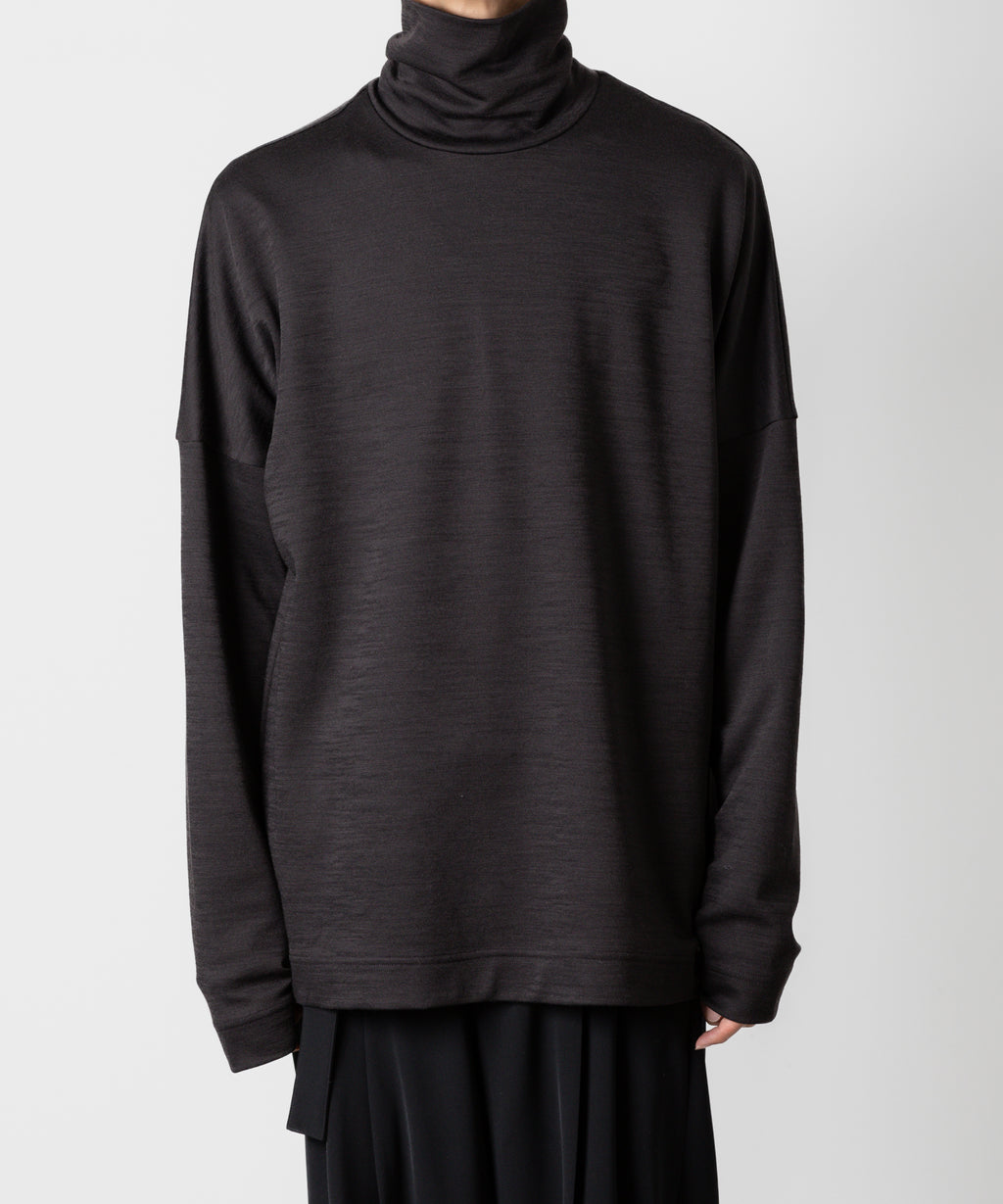 ATTACHMENT アタッチメントのWO/NY SMOOTH OVERSIZED HIGHNECK L/S TEE - D.BROWN 公式通販サイトsession福岡セレクトショップ