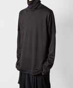 画像をギャラリービューアに読み込む, ATTACHMENT アタッチメントのWO/NY SMOOTH OVERSIZED HIGHNECK L/S TEE - D.BROWN 公式通販サイトsession福岡セレクトショップ
