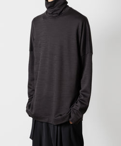 ATTACHMENT アタッチメントのWO/NY SMOOTH OVERSIZED HIGHNECK L/S TEE - D.BROWN 公式通販サイトsession福岡セレクトショップ