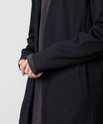 画像をギャラリービューアに読み込む, ATTACHMENT アタッチメントのPE STRETCH RIB COLLARLESS CARDIGAN - D.NAVY 公式通販サイトsession福岡セレクトショップ
