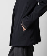 画像をギャラリービューアに読み込む, ATTACHMENT アタッチメントのPE STRETCH RIB COLLARLESS CARDIGAN - D.NAVY 公式通販サイトsession福岡セレクトショップ
