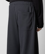 画像をギャラリービューアに読み込む, ATTACHMENT アタッチメントのPE STRETCH RIB WIDE LOUNGE TROUSERS - D.GRAY 公式通販サイトsession福岡セレクトショップ
