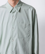画像をギャラリービューアに読み込む, ATTACHMENT アタッチメントの140/2 GIZA BROAD L/S SHIRT - L.GREENの公式通販サイトsession福岡セレクトショップ
