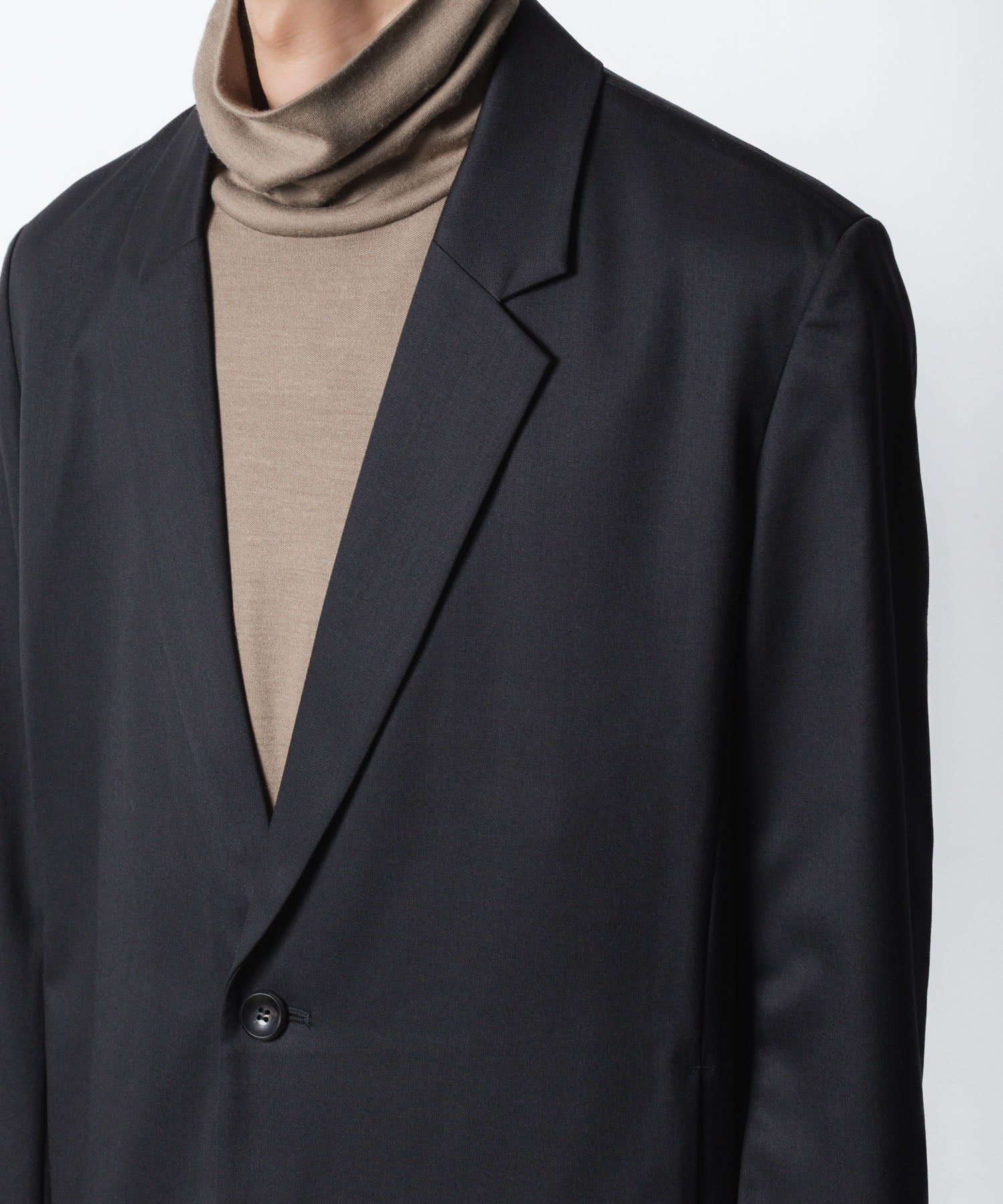 ATTACHMENT アタッチメントのT/W/SI STRETCH GABARDINE 2B JKT - BLACKの公式通販サイトsession福岡セレクトショップ