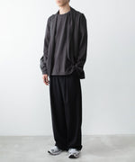 画像をギャラリービューアに読み込む, ATTACHMENT アタッチメントのCOTTON DOUBLE FACE SLIM FIT S/S TEE - D.GRAYの公式通販サイトsession福岡セレクトショップ
