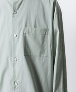 画像をギャラリービューアに読み込む, ATTACHMENT アタッチメントの140/2 GIZA BROAD BANDCOLLAR L/S SHIRT - L.GREENの公式通販サイトsession福岡セレクトショップ
