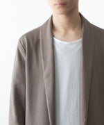 画像をギャラリービューアに読み込む, ATTACHMENT / EXCLUSIVE ITEMアタッチメントのCOTTON DOUBLE FACE STOLE CARDIGAN - KHAKI GRAYの公式通販サイトsession福岡セレクトショップ
