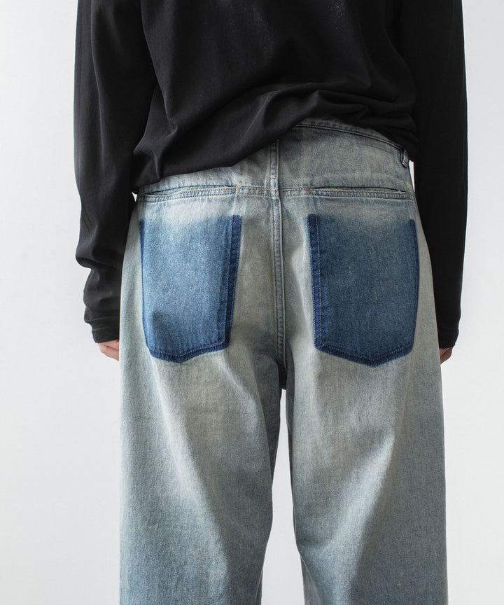 ATTACHMENT アタッチメントの11OZ DENIM WIDE JEANS - L.NAVYの公式通販サイトsession福岡セレクトショップ