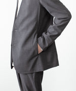 画像をギャラリービューアに読み込む, ATTACHMENT アタッチメントのWO/TA STRETCH TRO COLLARLESS JKT - D.GRAYの公式通販サイトsession福岡セレクトショップ
