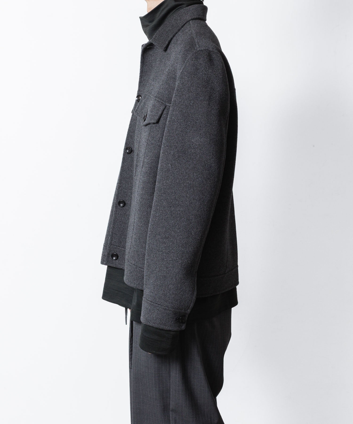 ATTACHMENT アタッチメントのWO/CA DOUBLE FACE BEAVER TRACKER JACKET - X.GRAYの公式通販サイトsession福岡セレクトショップ