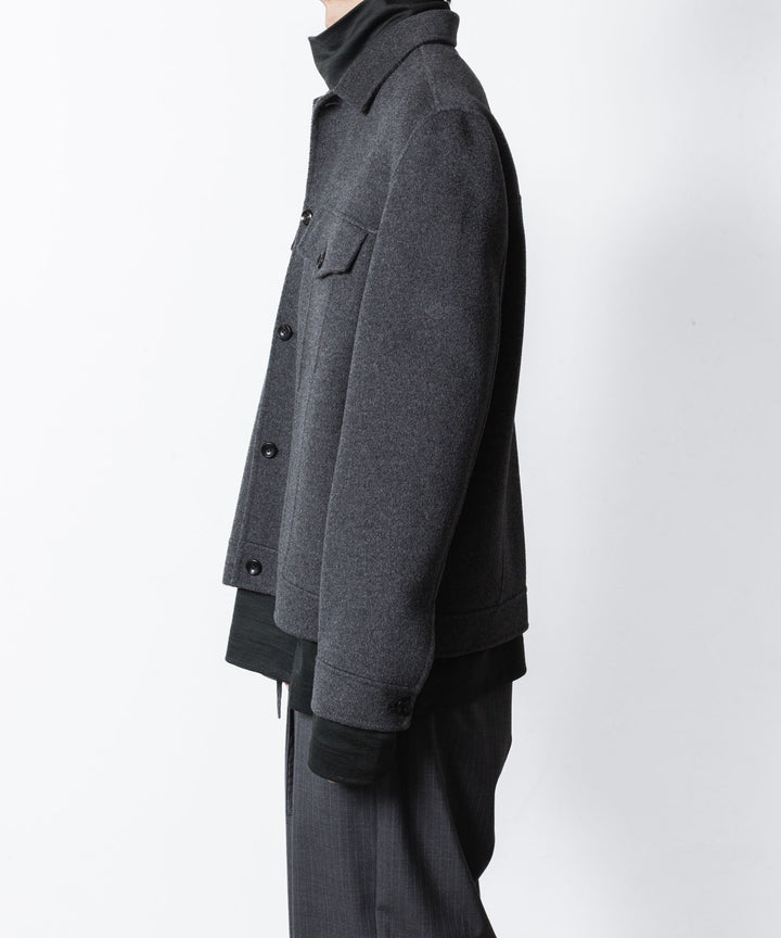 ATTACHMENT アタッチメントのWO/CA DOUBLE FACE BEAVER TRACKER JACKET - X.GRAYの公式通販サイトsession福岡セレクトショップ