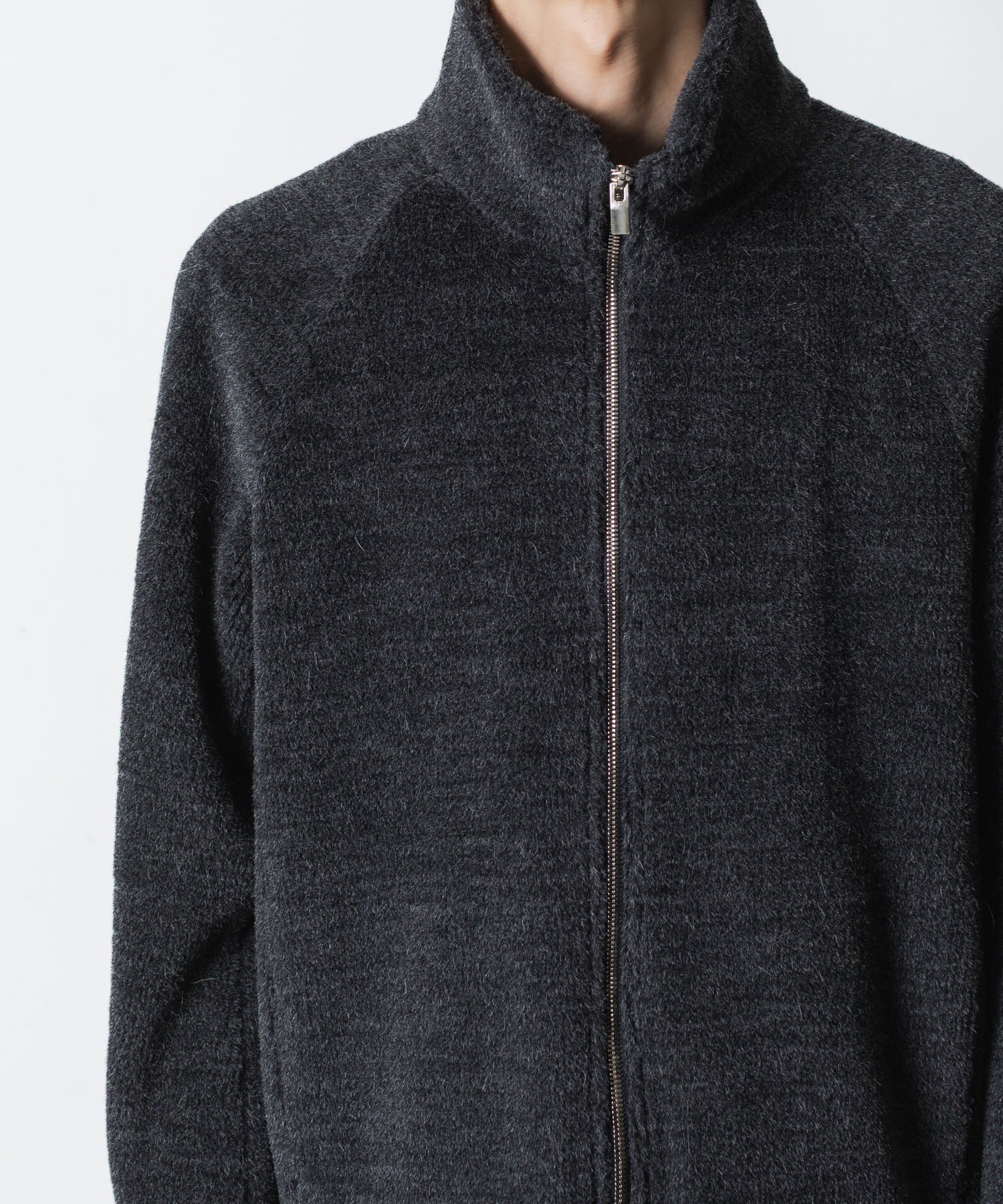 ATTACHMENT アタッチメントのWO/ALPACA BOA ZIP UP BLOUSON - D.GRAYの公式通販サイトsession福岡セレクトショップ