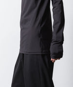 画像をギャラリービューアに読み込む, VEIN ヴェインのCOOLMAX STRETCH JERSEY VPW　HIGH NECK L/S TEE - BLACKの公式通販サイトsession福岡セレクトショップ
