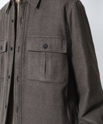 画像をギャラリービューアに読み込む, 【 ATTACHMENT 】RY/CO/SI FLANNEL PADDING L/S SHIRT - D.GRAY
