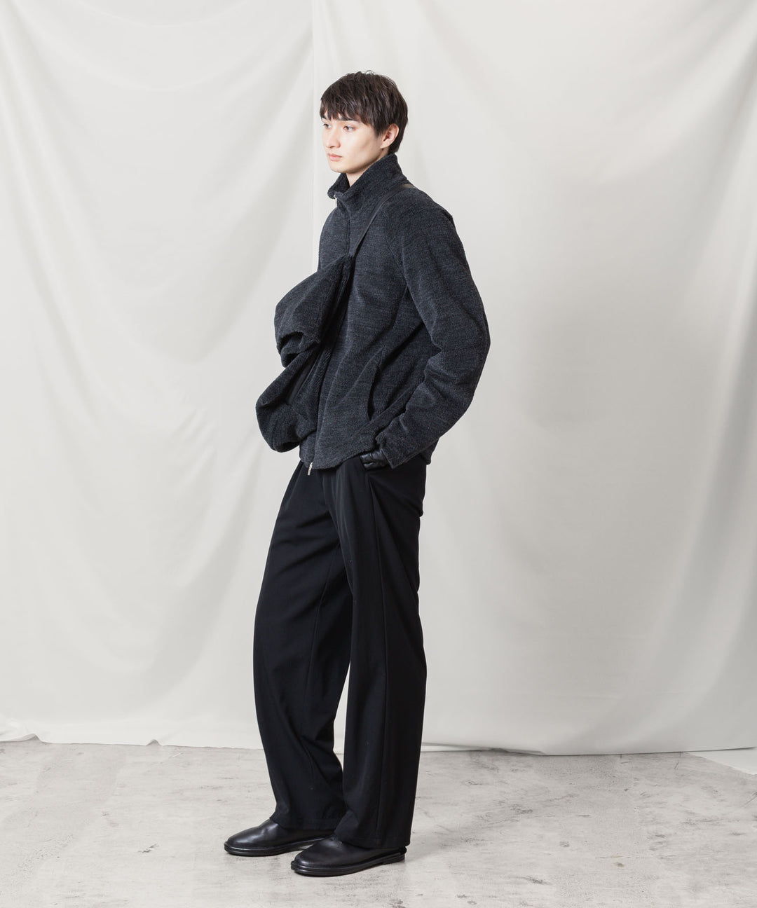 ATTACHMENT アタッチメントのWO/ALPACA BOA SHOULDER BAG - D.GRAYの公式通販サイトsession福岡セレクトショップ