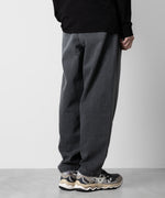 画像をギャラリービューアに読み込む, ATTACHMENT アタッチメントの11oz DENIM BELTED TAPERED FIT TROUSERS - BLACK 公式通販サイトsession福岡セレクトショップ
