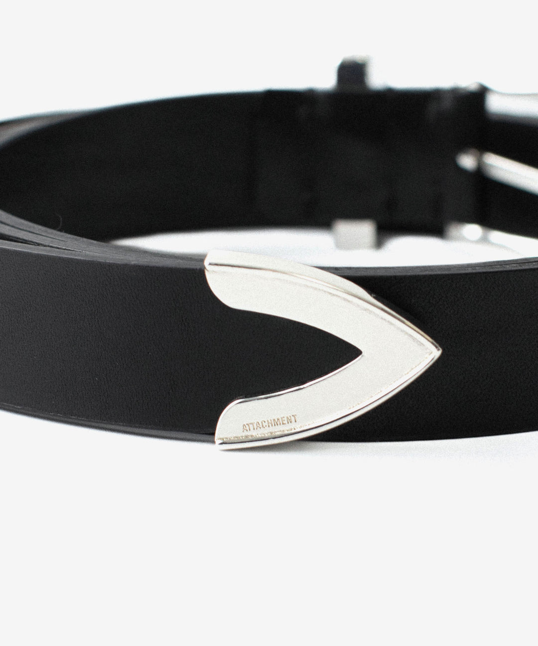 ATTACHMENT アタッチメントのCOW LEATHER WESTERN BELT - BLACKの公式通販サイトsession福岡セレクトショップ