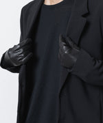 画像をギャラリービューアに読み込む, ATTACHMENT アタッチメントのSTRETCH SHEEPLEATHER GLOVE - BLACKの公式通販サイトsession福岡セレクトショップ

