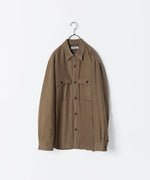 画像をギャラリービューアに読み込む, ATTACHMENT アタッチメントのRY/CO/SI FLANNEL PADDING L/S SHIRT - CAMELの公式通販サイトsession福岡セレクトショップ
