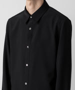 画像をギャラリービューアに読み込む, ATTACHMENT アタッチメントのPE STRETCH VIYELLA REGULAR COLLAR DRESS SHIRT - BLACK 公式通販サイトsession福岡セレクトショップ
