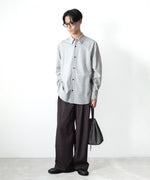画像をギャラリービューアに読み込む, ATTACHMENT アタッチメントのWO/TA STRETCH TRO L/S SHIRT - X.GRAYの公式通販サイトsession福岡セレクトショップ
