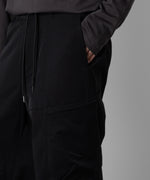 画像をギャラリービューアに読み込む, 【ATTACHMENT】ATTACHMENT アタッチメントのNY/CO TWILL WIDE CARGO TROUSERS - BLACK 公式通販サイトsession福岡セレクトショップ
