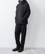 画像をギャラリービューアに読み込む, ATTACHMENT アタッチメントの1/60 WOOL SMOOTH SLIM FIT LOUNGE TROUSERS - BLACKの公式通販サイトsession福岡セレクトショップ
