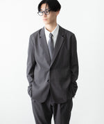 画像をギャラリービューアに読み込む, ATTACHMENT アタッチメントのSILK SATIN JACQUARD TIE - BLACKの公式通販サイトsession福岡セレクトショップ
