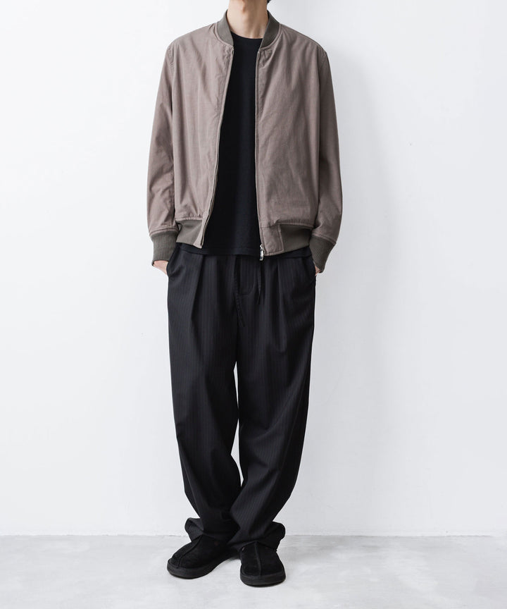 ATTACHMENT アタッチメントのCO/NY WEATHER CLOTH MA-1 - KHAKI GRAYの公式通販サイトsession福岡セレクトショップ