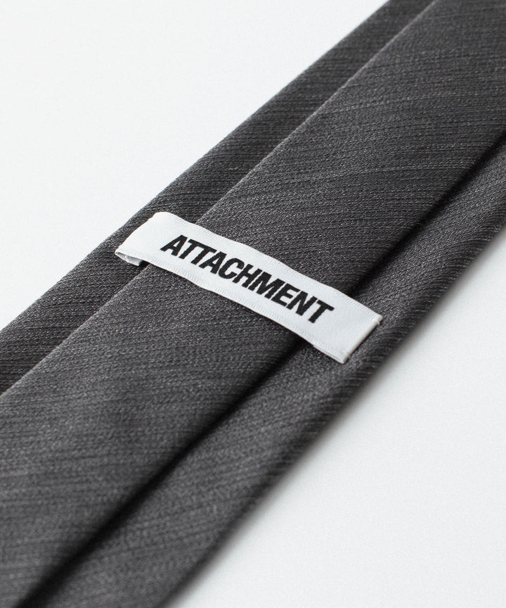 ATTACHMENT アタッチメントのSILK SATIN JACQUARD TIE - BLACKの公式通販サイトsession福岡セレクトショップ