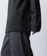 画像をギャラリービューアに読み込む, ATTACHMENT / EXCLUSIVE ITEM アタッチメントのWO/NYスムース ハイネックカットソー L/S - D.GRAYの公式通販サイトsession福岡セレクトショップ
