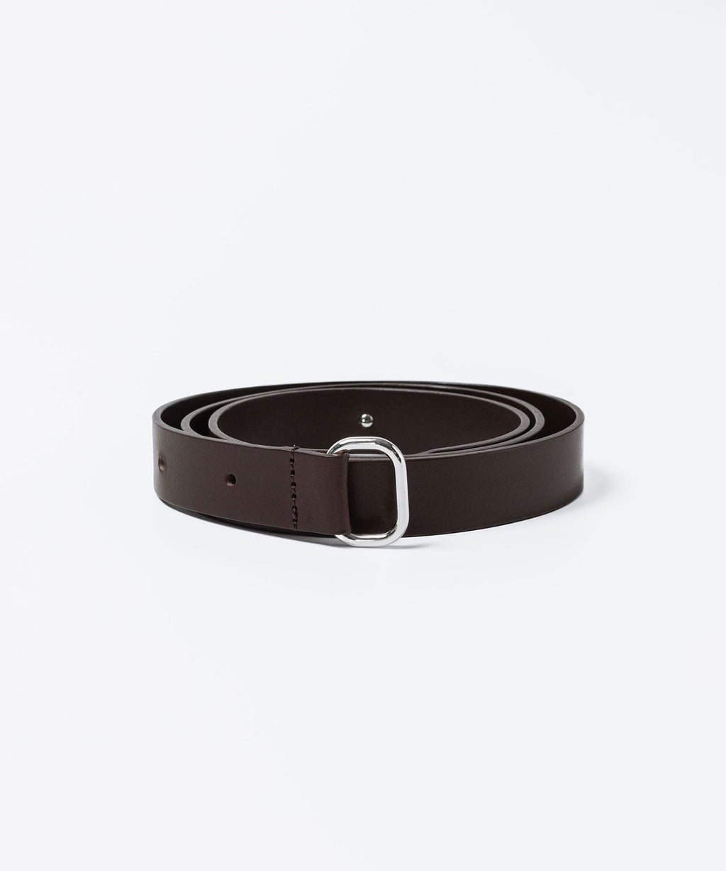 ATTACHMENT アタッチメントのCOW LEATHER BUCKLE LESS BELT - BROWNの公式通販サイトsession福岡セレクトショップ