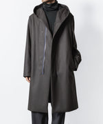 画像をギャラリービューアに読み込む, ATTACHMENT / EXCLUSIVE ITEMアタッチメントの2/90 SUPER120S MALTON ZIPUP HOODED COAT - D.GRAYの公式通販サイトsession福岡セレクトショップ
