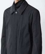 画像をギャラリービューアに読み込む, ATTACHMENT アタッチメントのNY 2LAYER STRETCH PADDING BALMACAAN COAT - BLACKの公式通販サイトsession福岡セレクトショップ

