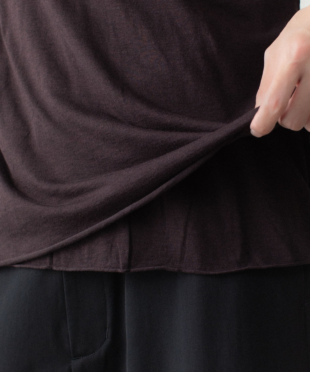 ATTACHMENT アタッチメントのCO/CU JERSEY SLIM FIT LAYERED S/S TEE - D.BROWNの公式通販サイトsession福岡セレクトショップ