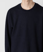 画像をギャラリービューアに読み込む, ATTACHMENT アタッチメントのWOxPE DOUBLE FACE KNIT CREWNECK PULLOVER L/S - NAVY 公式通販サイトsession福岡セレクトショップ
