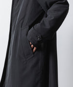 画像をギャラリービューアに読み込む, VEIN ヴェインのFIBRIL POPLIN PADDING BALMACAAN COAT - BLACKの公式通販サイトsession福岡セレクトショップ

