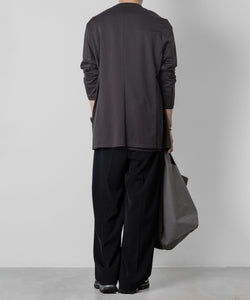 ATTACHMENT アタッチメントのSORIBIA TWILL BELTED WIDE TROUSERS-BLACKの公式通販サイトsession福岡セレクトショップ