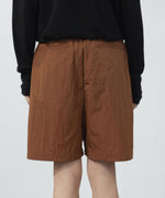 画像をギャラリービューアに読み込む, ATTACHMENT アタッチメントのNY TAFFETA SHORTS - BROWNの公式通販サイトsession福岡セレクトショップ

