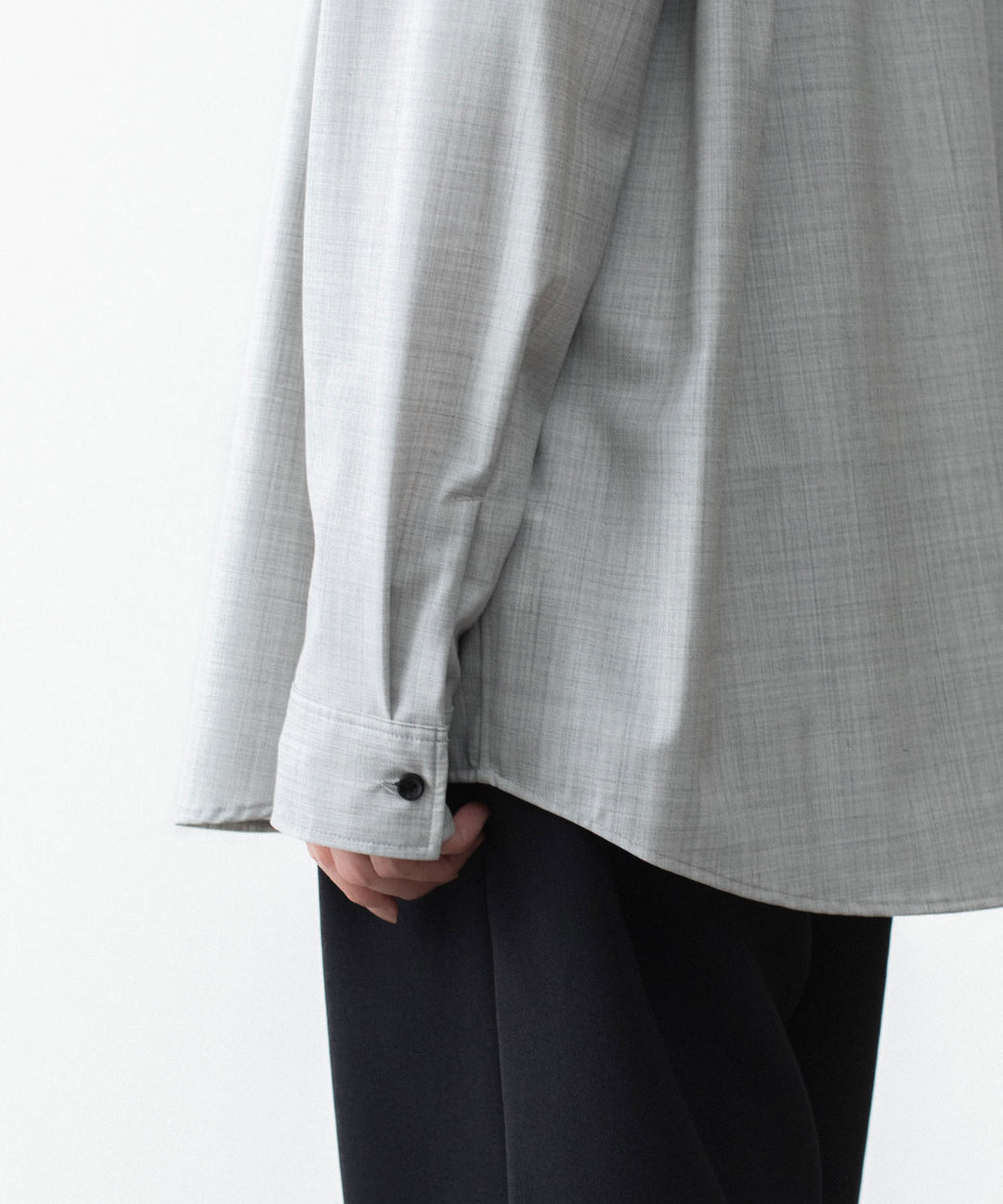 ATTACHMENT アタッチメントのWO/TA STRETCH TRO L/S SHIRT - X.GRAYの公式通販サイトsession福岡セレクトショップ