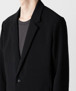 画像をギャラリービューアに読み込む, ATTACHMENT アタッチメントのPE STRETCH DOUBLE CLOTH 2B JACKET - BLACK 公式通販サイトsession福岡セレクトショップ
