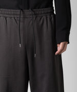 画像をギャラリービューアに読み込む, ATTACHMENT アタッチメントのCOTTON DOUBLE FACE LOUNGE TROUSERS - D.GRAY  公式通販サイトsession福岡セレクトショップ
