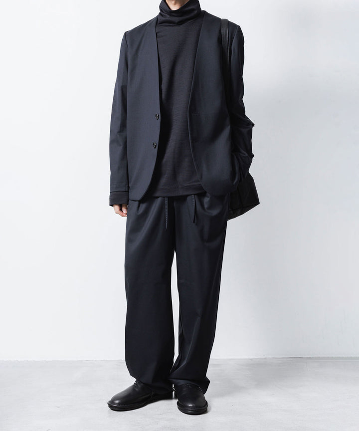 ATTACHMENT / EXCLUSIVE ITEM アタッチメントのWO/NYスムース ハイネックカットソー L/S - D.NAVYの公式通販サイトsession福岡セレクトショップ