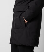 画像をギャラリービューアに読み込む, ATTACHMENT アタッチメントの3LAYER LIGHT TAFFETA UTILITY DOWN COAT - BLACK 公式通販サイトsession福岡セレクトショップ
