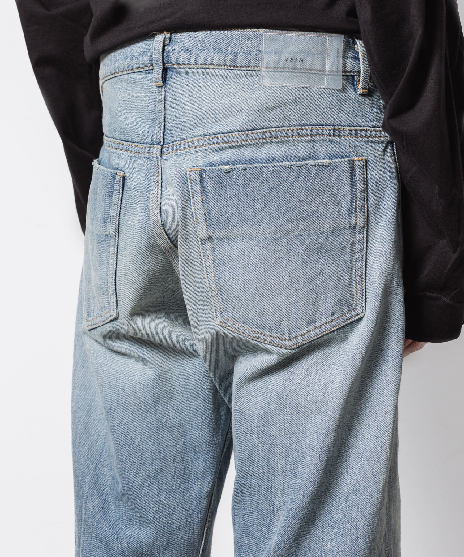 VEIN ヴェインの13OZ DENIM BOOT CUT TROUSERS - L.NAVYの公式通販サイトsession福岡セレクトショップ