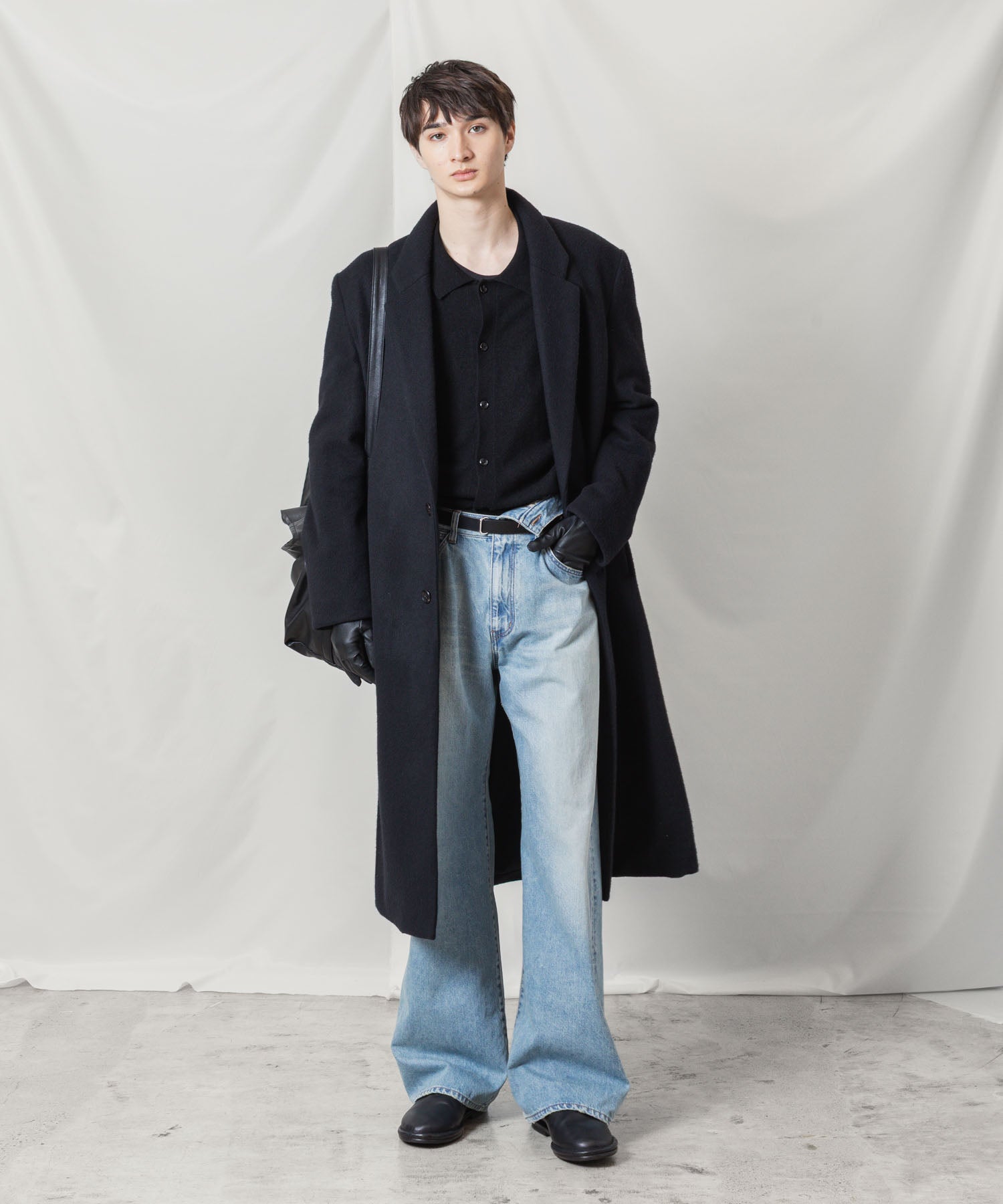 ATTACHMENT アタッチメントの11OZ DENIM FLAP JEANS - L.NAVYの公式通販サイトsession福岡セレクトショップ