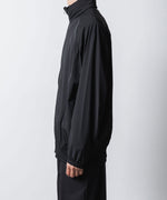 画像をギャラリービューアに読み込む, ATTACHMENT アタッチメントのNY 2LAYER STRETCH LIGHT BLOUSON - BLACKの公式通販サイトsession福岡セレクトショップ
