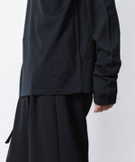 画像をギャラリービューアに読み込む, ATTACHMENT アタッチメントの× JOHN SMEDLEY MERINO EXTRAFINE WELTED CREW NECK L/S - BLACKの公式通販サイトsession福岡セレクトショップ
