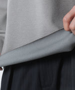 画像をギャラリービューアに読み込む, ATTACHMENT アタッチメントのWOxPE DOUBLE FACE KNIT CREW NECK PULLOVER - KHAKI GRAYの公式通販サイトsession福岡セレクトショップ
